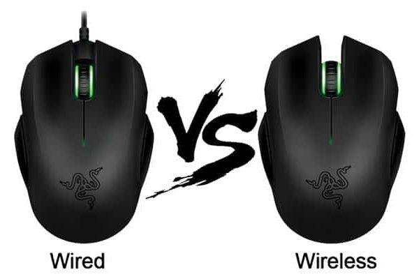 wired vs wireless gaming mouse